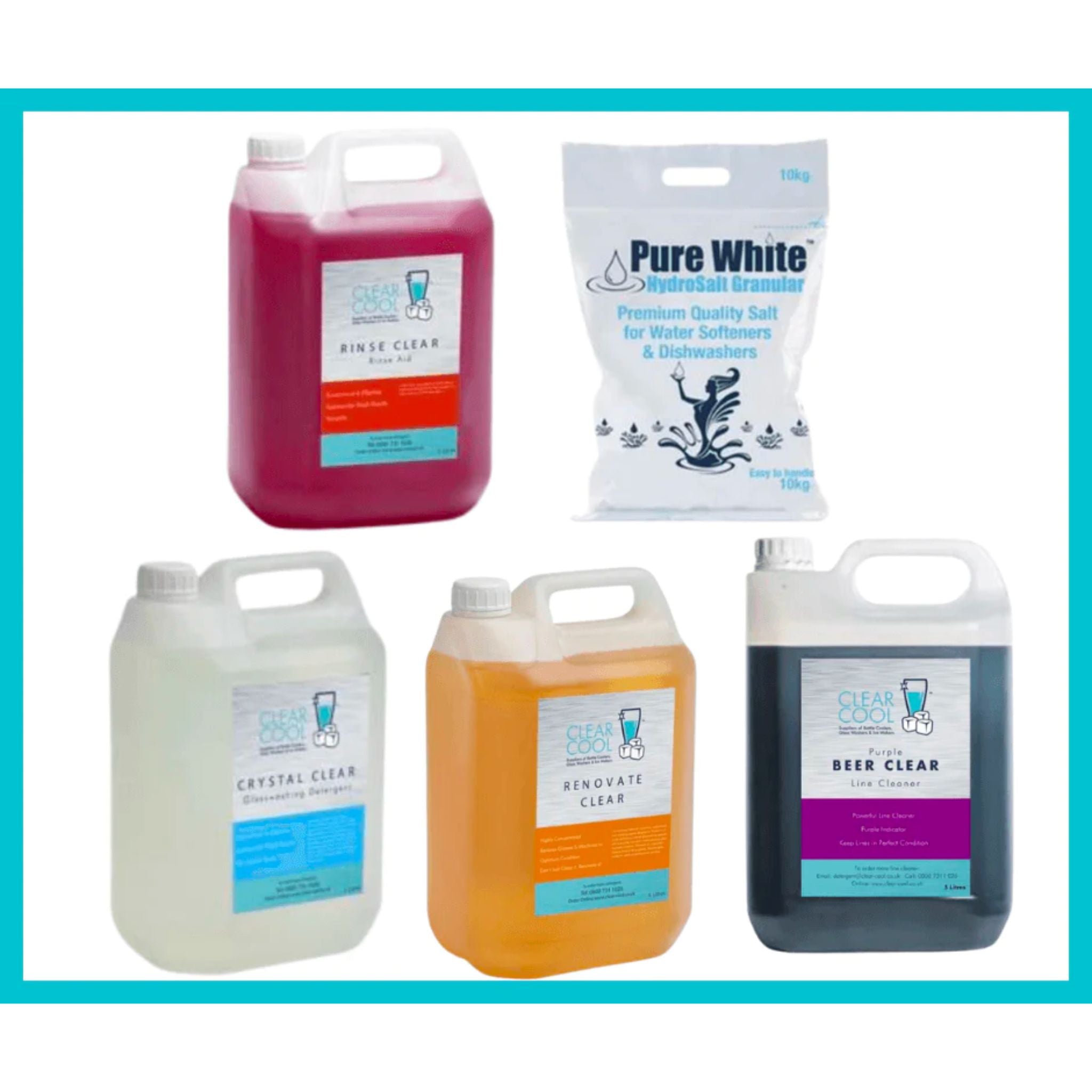Glass Washer Detergent Bundle