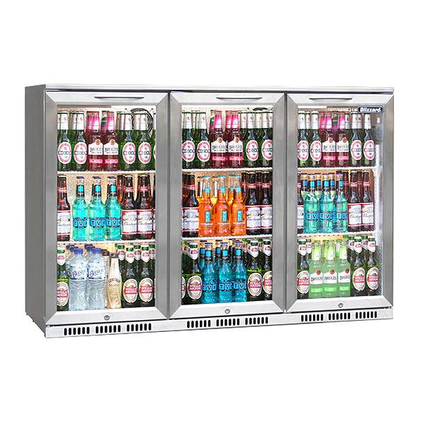 RENTAL Blizzard Stainless Steel Bar 3 Bottle Cooler