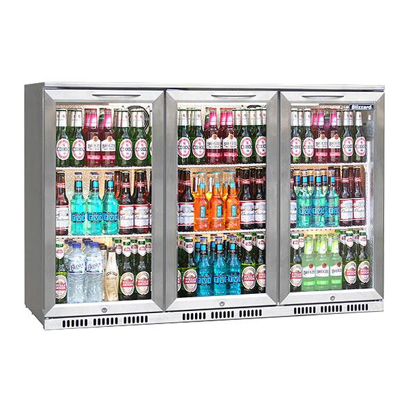 RENTAL Blizzard Stainless Steel Bar 3 Bottle Cooler - Clear Cool