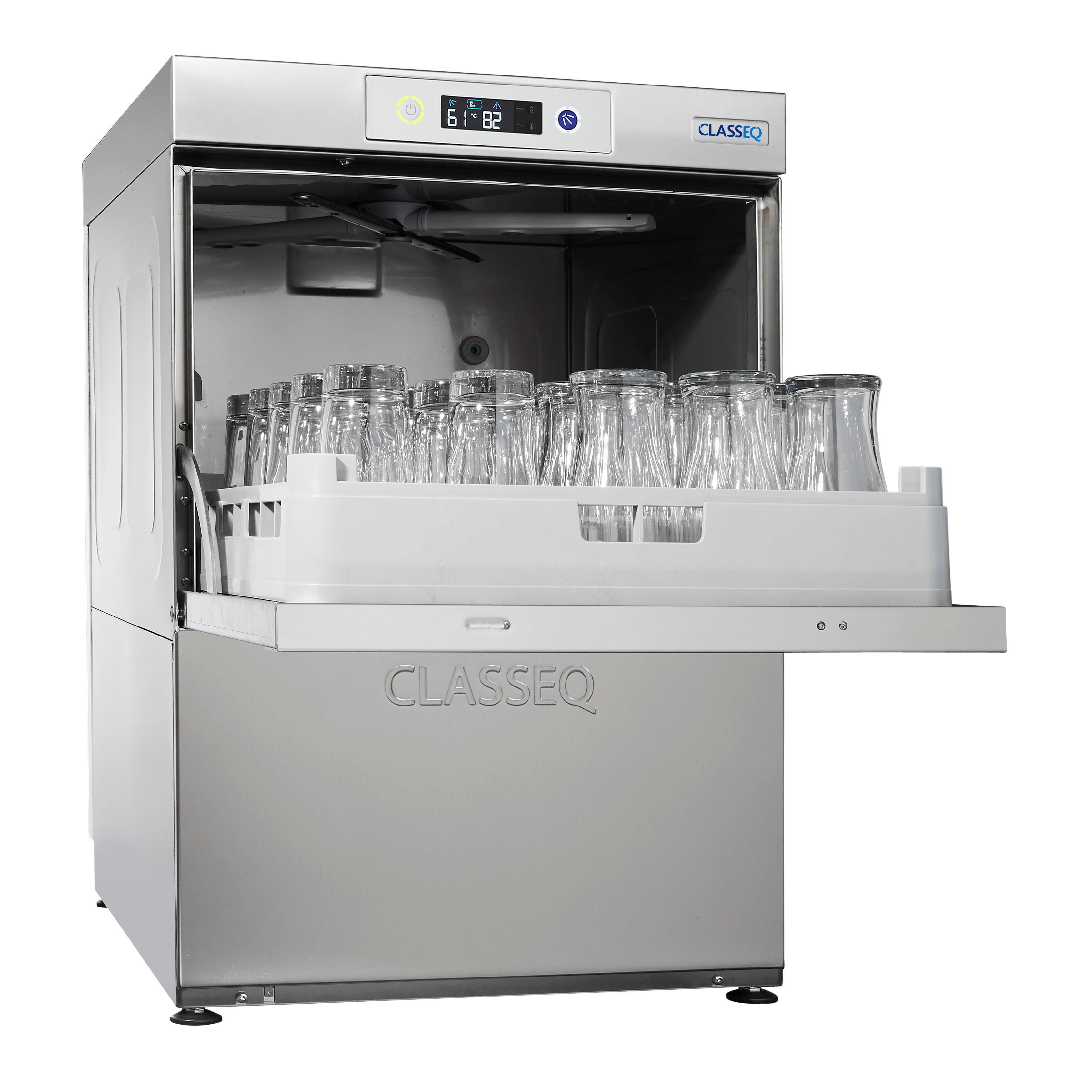 G500 Gravity Drain Classeq Glass Washer - Clear Cool